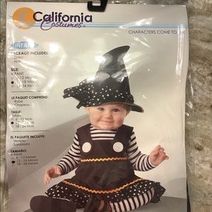 Infant/toddler witch costume